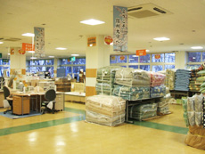 ふとん販売コーナー