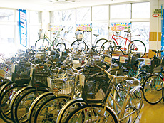 自転車販売コーナー
